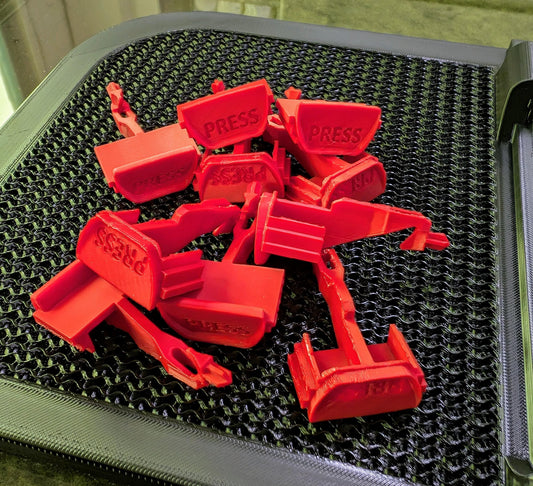 Säkerhetsbältesknapp för Volvo 240 (gamla varianten)