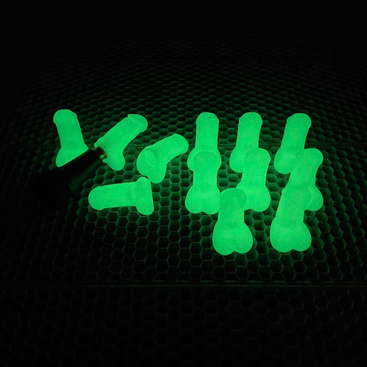 Penis-Shaped Schrader Valve Stem Caps