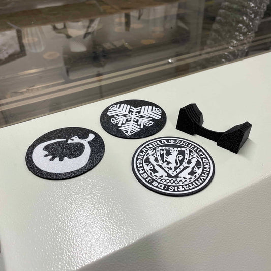 4-pack glasunderlägg Jämtland / Östersund