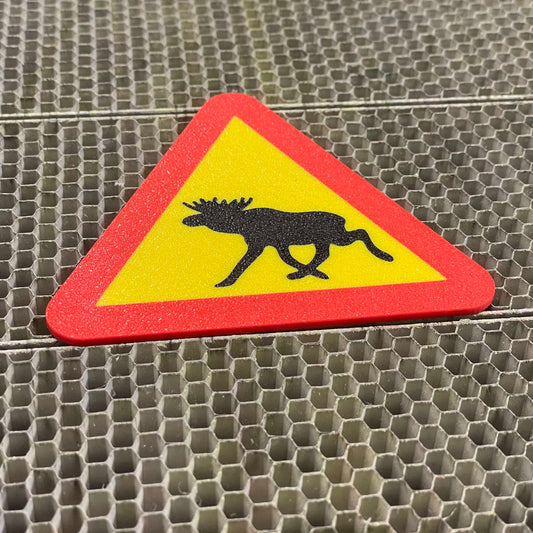 Muggunderlägg Älgskylt