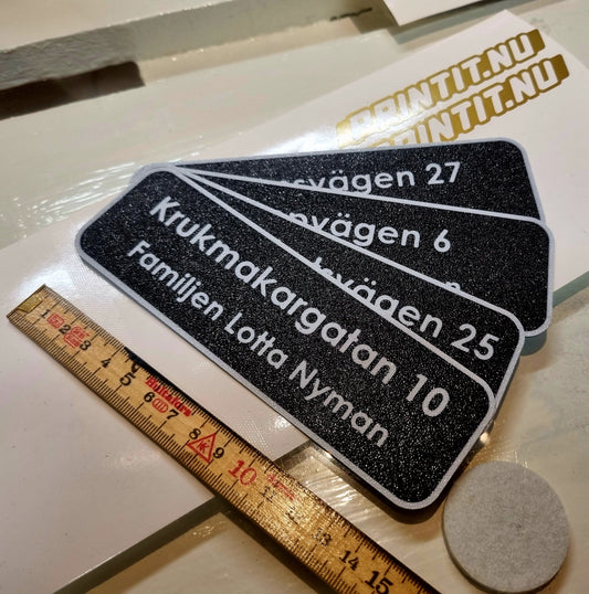 Personlig Adresskylt