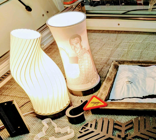 Lampa lithophane enligt egen bild