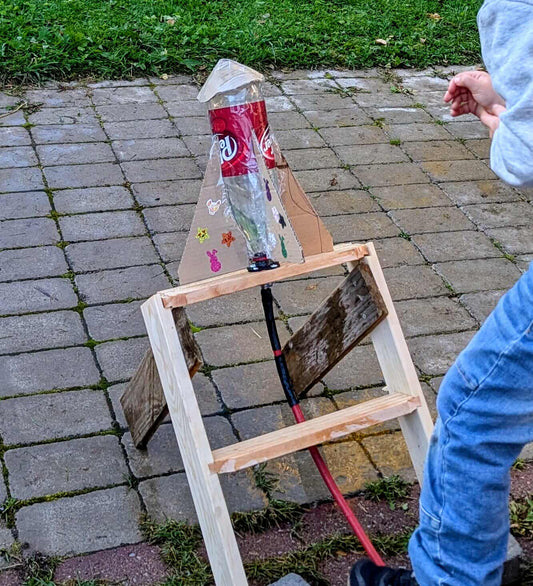 Raketmunstycke PET-flaskor