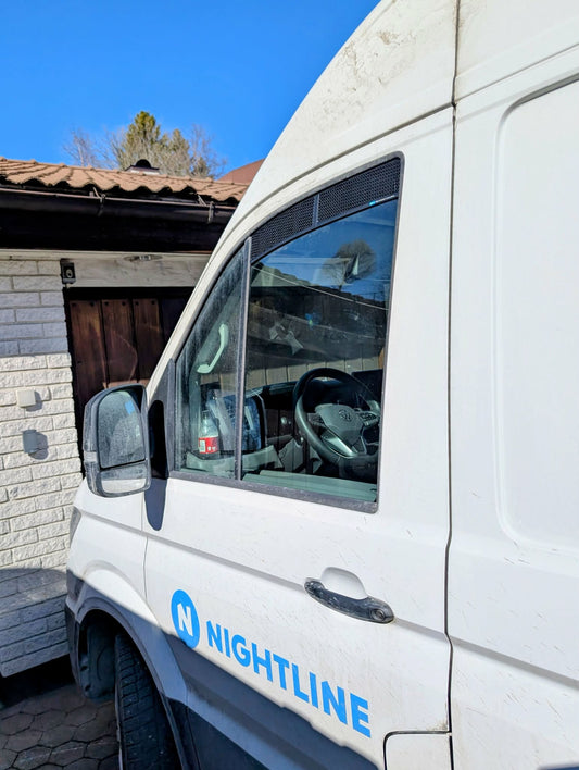Ventilationsfönster till framdörr VW Crafter