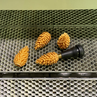 Valve cap - Pinecone