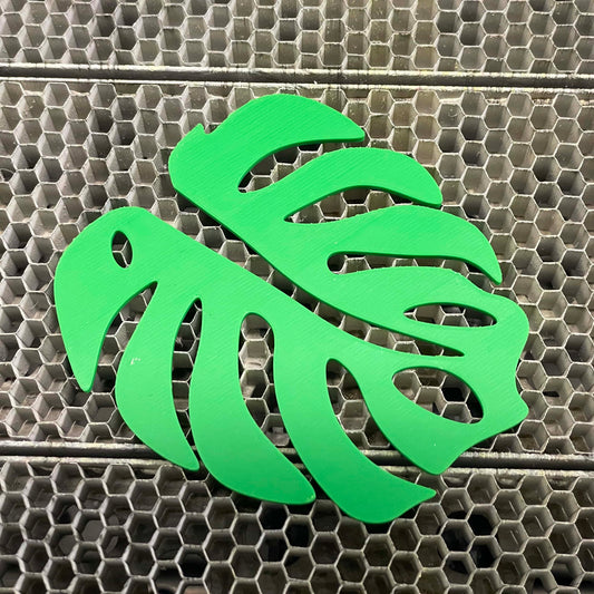 Monstera Glasunderlägg