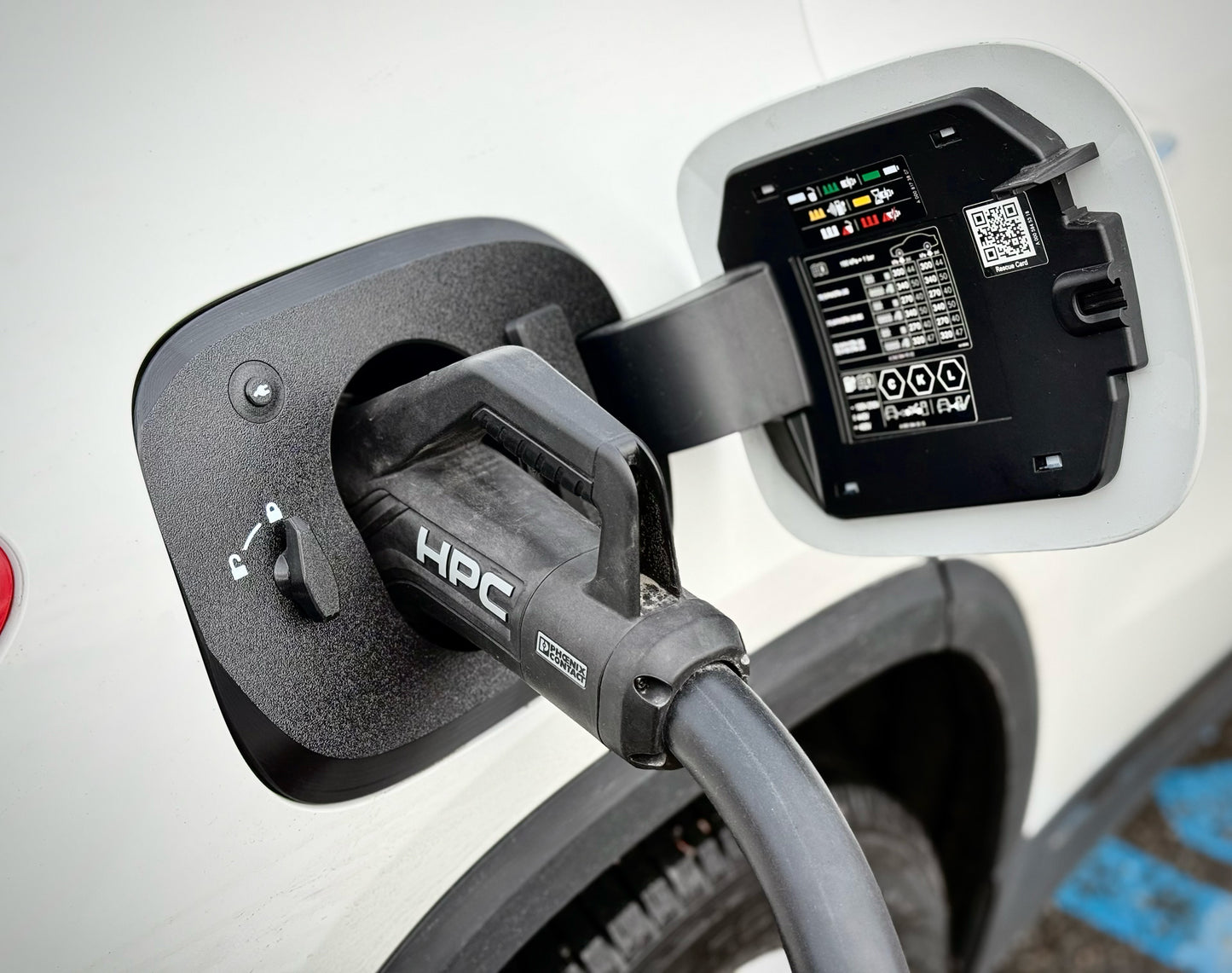 Charge cover for Mercedes Benz EQA