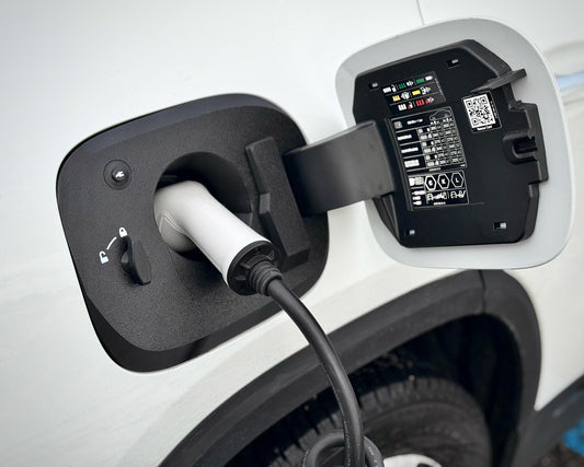 Charge cover for Mercedes Benz EQA