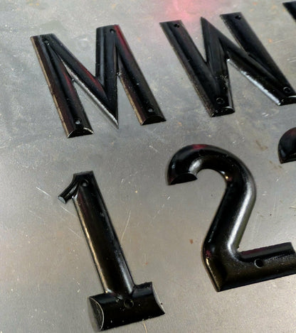 MC Veteran registreringsskylt bokstäver / siffror