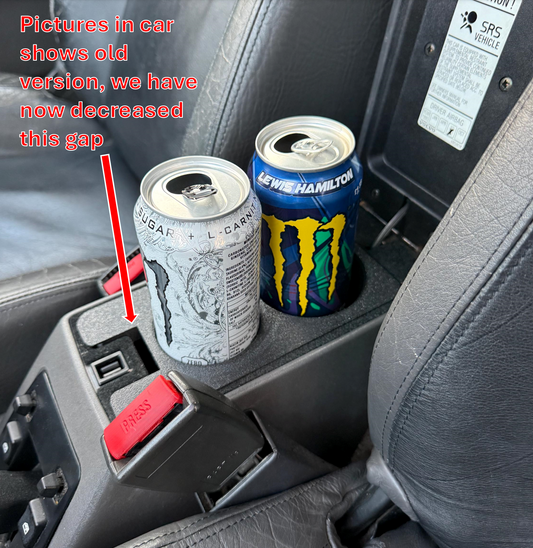 Mittkonsols mugghållare till Volvo 480