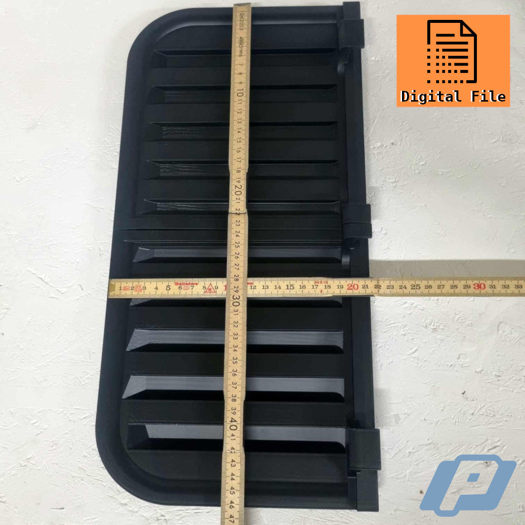 3D PRINT fil för ventilationsfönster till VW T5 / T5.1 / T6