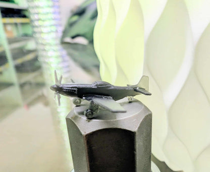 P51 Mustang skalmodel 1:400, 1:200