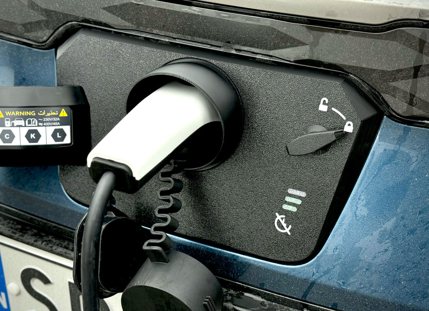 Charging hatch for Kia Niro EV (SG2) 2022-2025