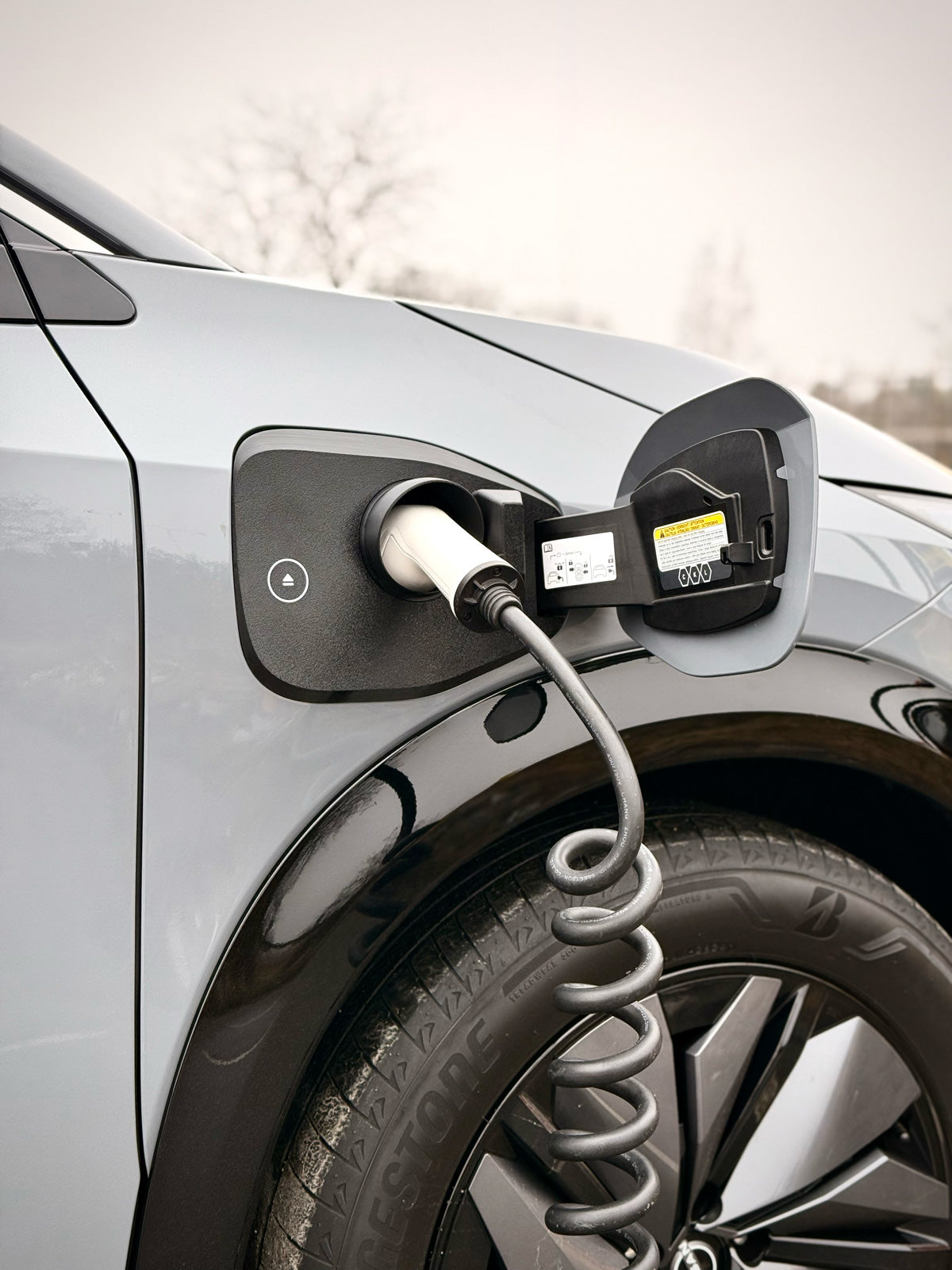 Charging cover for Nissan Ariya